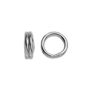 Double jump rings silver 925 - OG 5,0