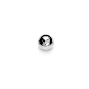 Silver ball 3mm (1 hole) - P1F  3,0 F:0,9