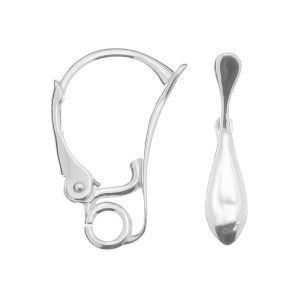 Sterling silver leverback - BA 34 11,6x18,5 mm