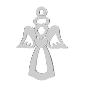 Colgante calado - ángel*plata AG 925*LK-0332 - 0,50 13x18,5 mm