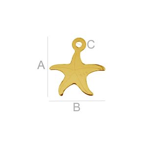Starfish pendant - BL-0160