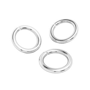 KC 1,2x3 mm - anillas, plata 925