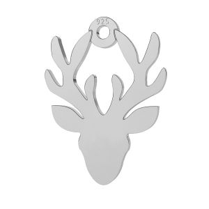 Deer charm, LK-0600 - 0,50
