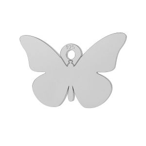 Mariposa charm, LK-0611 - 0,50 9,3x13,9 mm
