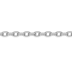 Anchor sterling silver chain in meters - A 030