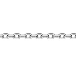 Anchor sterling silver chain in meters - A 030