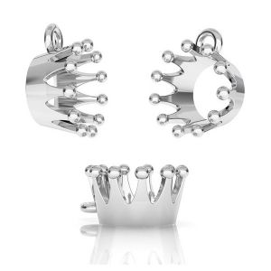 Crown pendant - ODL-00183 11,5x14,5 mm