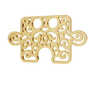 Rompecabezas oro 14K colgante LKZ-00005 - 0,30 mm