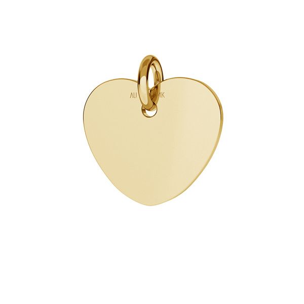 Corazón colgante oro 14K LKZ-00023 - 0,30 mm
