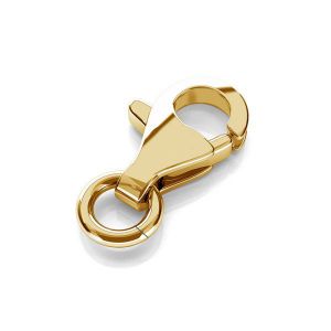 Mosquetón redondo 8mm oro 14K CHPZ 8,0 SET
