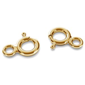 Anillo de perno abierto 5mm oro 14K AMZ 5,0 TNMP