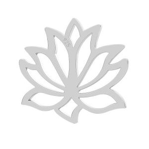 Flor de loto colgante, LK-0771 - 0,50 13x14 mm