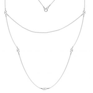 Collar base, plata 925, S-CHAIN 17 (A 030)
