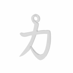 Signo de fuerza chino colgante, plata 925, LKM-2108 - 0,50