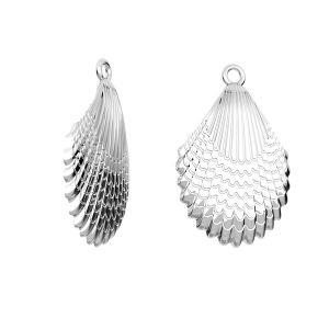 Colgante de concha, plata 925, ODL-00515 ver.2