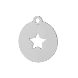 Estrella colgante plata 925, LKM-2048