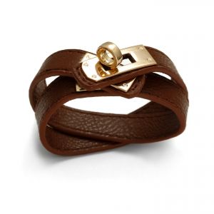 BROWN HERMES BRACELET - MODEL 338