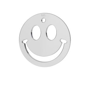 Sonreír emoticon colgante plata 925, LKM-2025