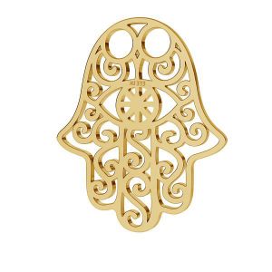 Fatima mano oro 8K colgante LKZ-30001 - 0,30 15x20 mm