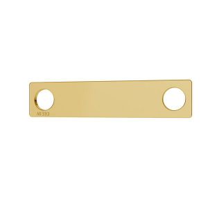 Rectángulo colgante *oro 333*LKZ8K-30008 - 0,30 5x23 mm