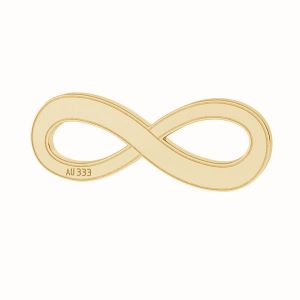 Símbolo de infinito colgante*oro 333*LKZ8K-30015 - 0,30 6x16 mm