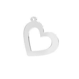 Corazón colgante*plata 925*LKM-2634 - 0,50