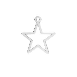 Estrella colgante*plata 925*LKM-2632 - 0,50