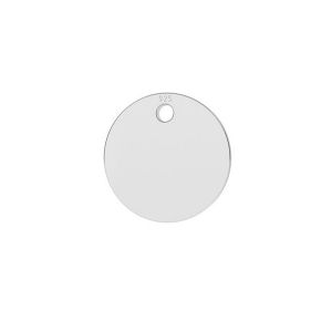 Redondo colgante plata 925, LKM-2799 - 0,33 8x8 mm