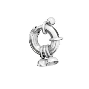 Reasa marinera, plata 925, AMC 3x11,5 mm