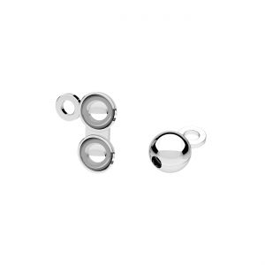 Cierre tipo cierre*plata AG 925*LP 5 4x8,5 mm