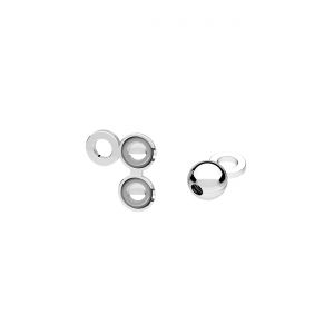 Cierre tipo terminal*plata AG 925*LP 6 2x6,5 mm