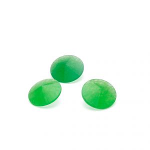 Crisoprasa verde 12 mm, piedra semipreciosa 