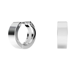 Round closed ear wire with loop - ODL-00871 BZO 2 ver.2 13x13,1 mm
