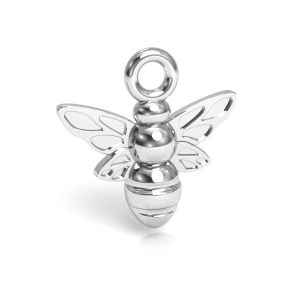 Colgante abeja, plata 925, CON 1 E-PENDANT 640 10,55x10,35 mm 