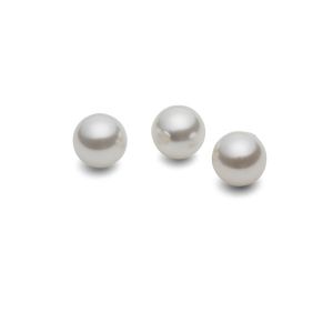 Redondo perlas naturales 8 mm 2H, GAVBARI PEARLS