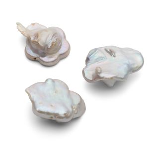 Flores perlas naturales 17 mm, GAVBARI PEARLS