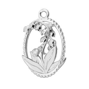 Girasol colgante*plata 925*ODL-00790 16x18,5 mm