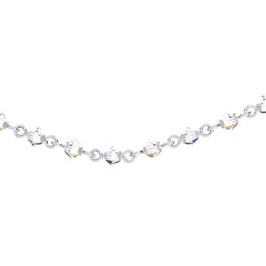 Gavbari Bicone cadena a granel, GAVBARI BICONE CHAIN 4MM AB