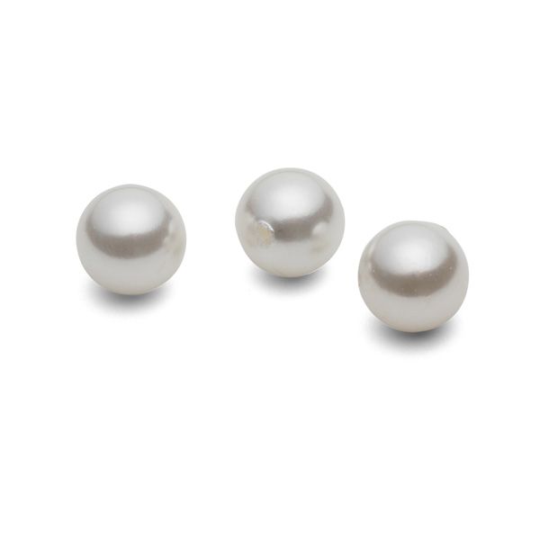 Redondo perlas naturales 10 mm 1H, GAVBARI PEARLS