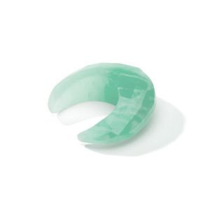 Colgante LUNA amazonita 20 MM GAVBARI, piedra semipreciosa