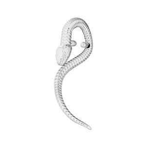 Serpiente colgante - engaste para piedras*plata 925*OWS-00101 12x27,4 mm