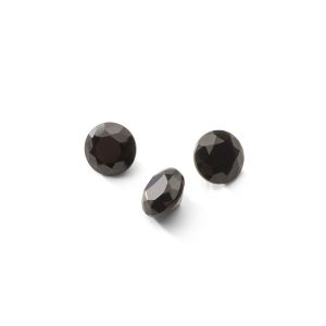 Piedra redonda, ónix negro 3 mm, GAVBARI piedra semipreciosa