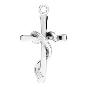 Crucifijo daga colgante, plata 925, ODL-00603