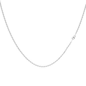 Base de collar, plata 925, A 030 CHAIN 62 40 cm