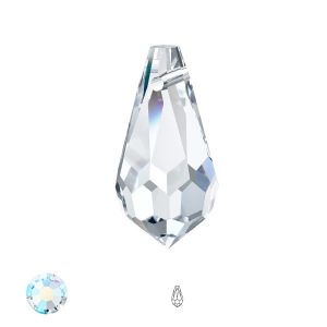 Cristal colgante, 984 6,5x13 mm Crystal AB, Preciosa