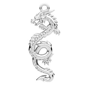 Drag&oacute;n colgante*plata 925*ODL-01108 12x31,6 mm