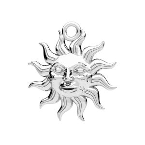 El sol colgante, plata 925, ODL-01111 16,5x19,3 mm