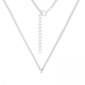 Cadena para collar, plata 925, PD 50 CHAIN 69 35+5 cm
