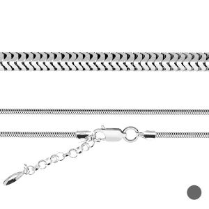 Cadena de serpiente flexible*plata 925*CST 3,0 (45 cm)