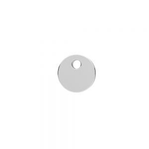 Redondo mini colgante plata 925, LKM-3311 - 0,60 4x4 mm